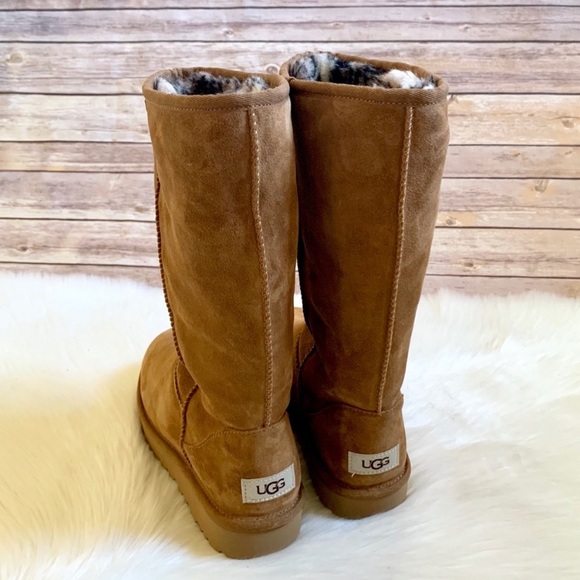 UGG Chestnut Classic Tall II Animal Boots - Picture 3 of 8